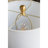13X13x26" Marble Table Lamp