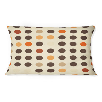 Polka Dot III - Glam Lumbar Pillow