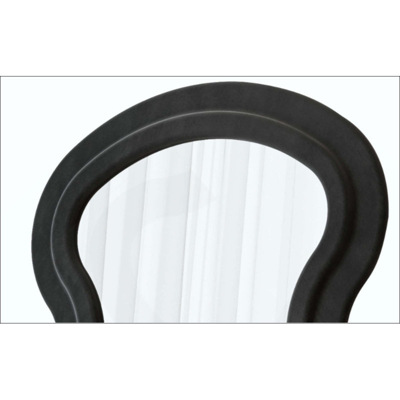 Full Length Wave Floor Mirror With Stand For Bedroom Living Room Hanging Or Against The Wall