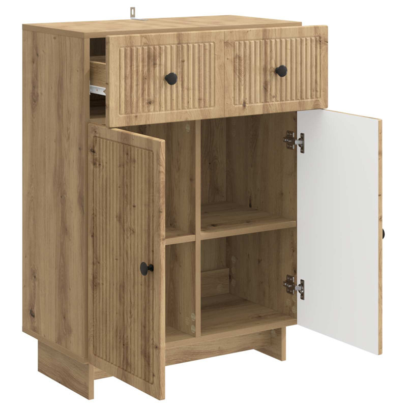66cm Sideboard, Artisan Oak