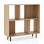 Bibliothèque ouverte Mid-Century Cube avec 4 compartiments-1785711247