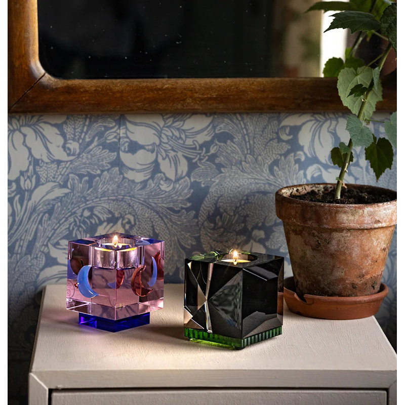 Lea Moon Tealight Candle Holder