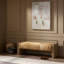 Knox Leather Bench