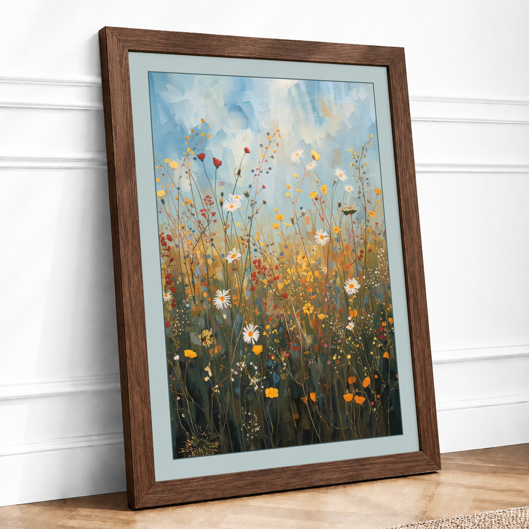 Wildflower Meadow Botanical - Framed Print