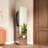Full-Body Mirror With Hanger, Solid Wood And Glass, Ideal For Bedroom And Living Room Decoration And Space-Saving.-1538564514
