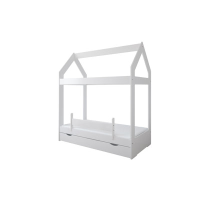 Peterlee Single-Short (90 X 160cm) Cabin Bed House Beds with Storage Included
