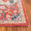Tapis oriental rouge / beige en laine / coton touffeté à la main Solach-423131366