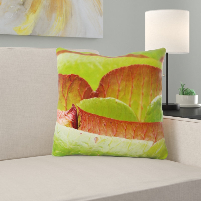 Coussin décoratif lily pad