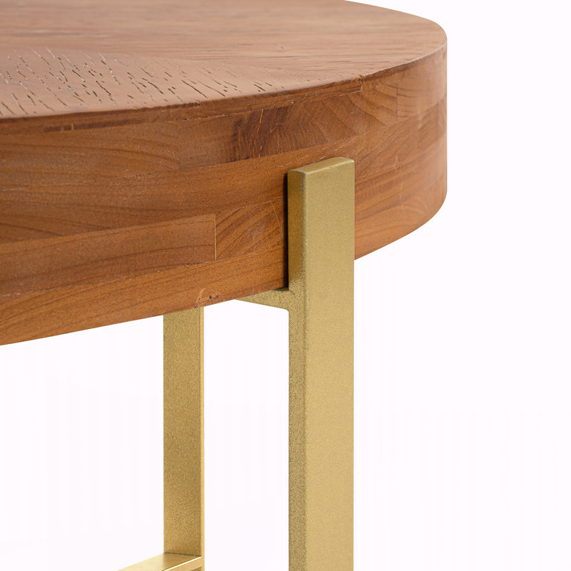 Table basse 33,86 po, Doré