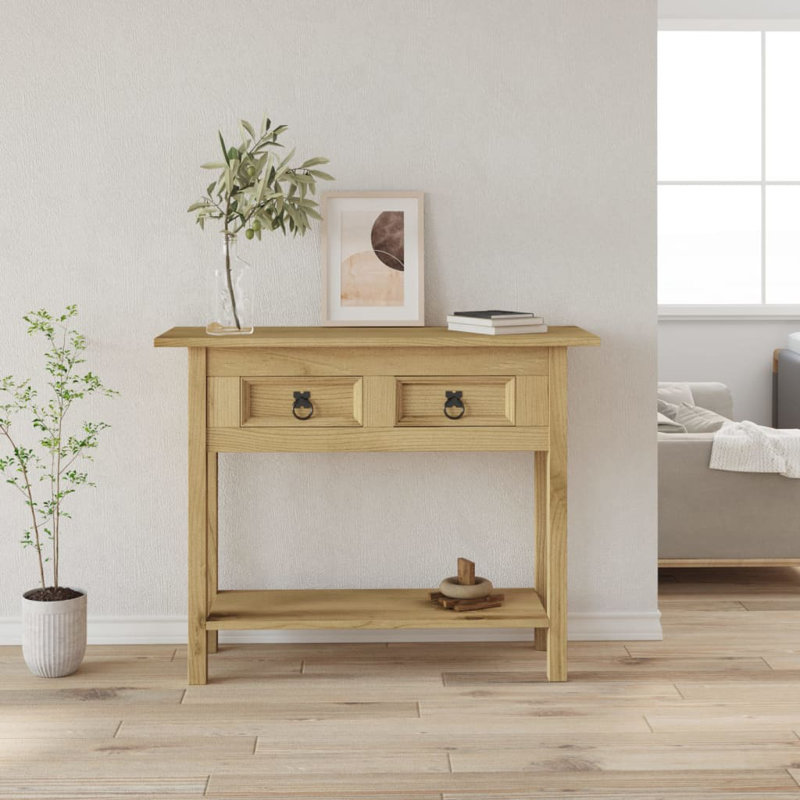 Dumfries 93cm Solid Wood Console Table