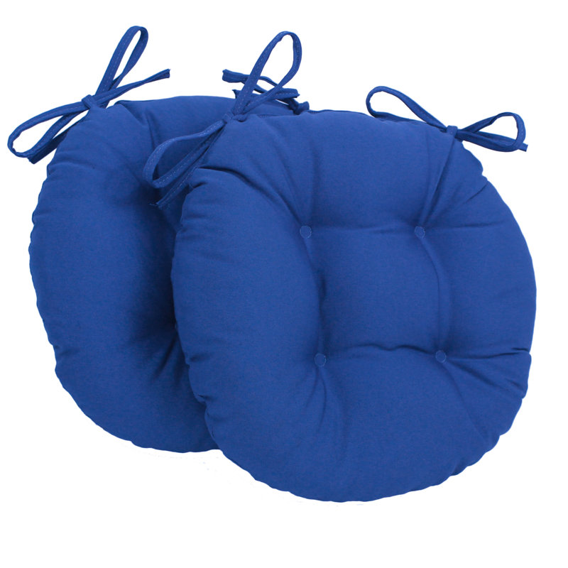 Outdoor 3.5'' Seat Cushion, Royal Blue