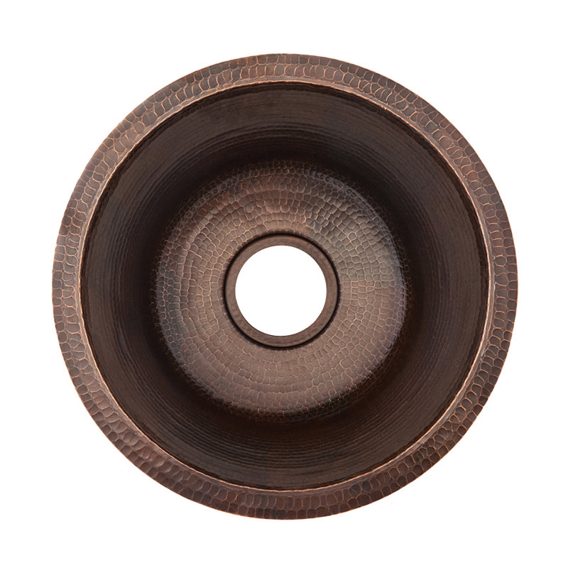 Premier Copper Products BSP5_BR17DB-D Bar Sink And Drain Package
