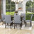 Nachel 6 - Person Extendable Dining Set