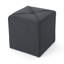 Gris anthracite - Rehaussez votre confort Tissu 17 x 16,5 x 16,5 pouces sans assemblage requis