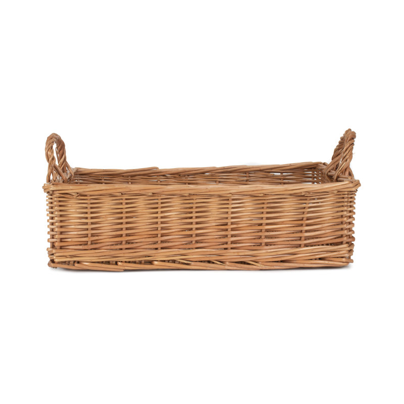 Willow Bread Display Tray Basket, Medium