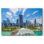 Chicago Navy Pier, reproduction aérienne sur toile-660935964