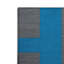 Tapis d'intérieur et d'extérieur à carreaux gris-1330929135