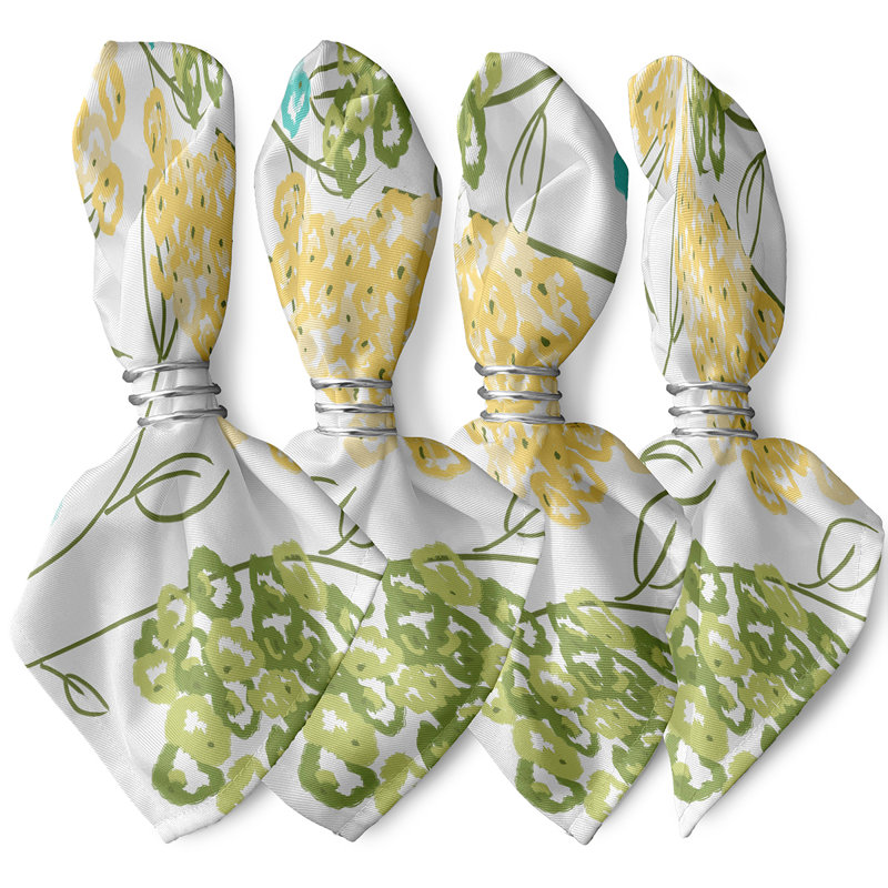 Serviette Pisani 22 ", Jaune