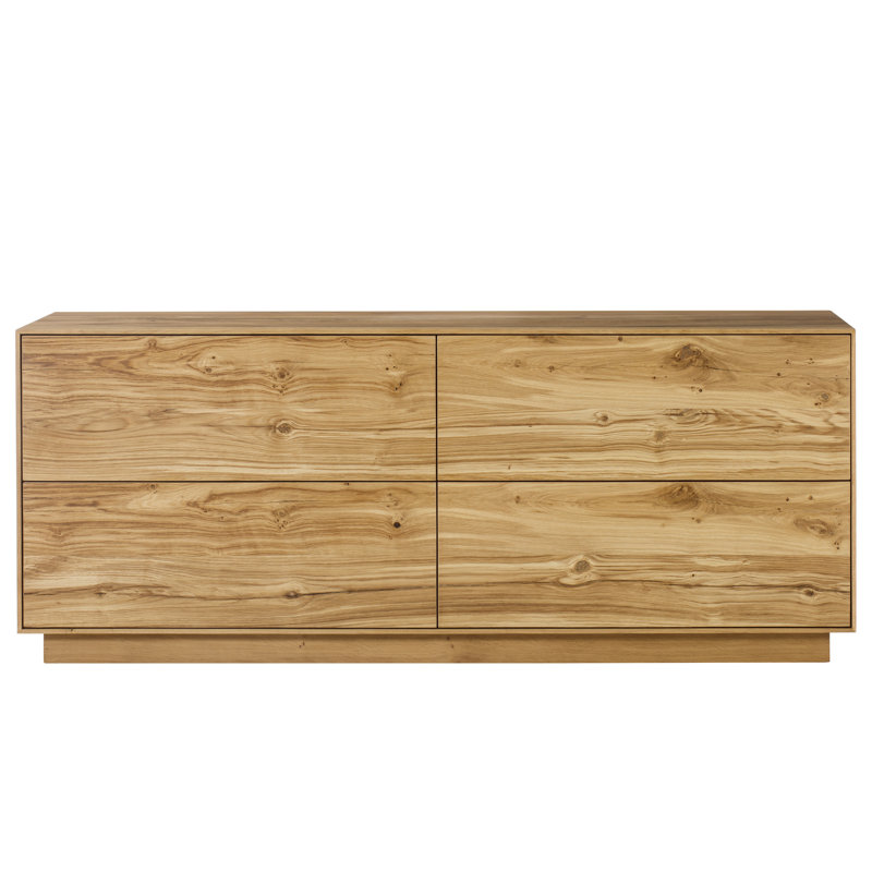 Thomas Bina 4 - Drawer Dresser, Natural Oak