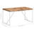 Dining Table Kitchen Dining Room Table Solid Acacia and Mango Wood-500639681-500639687-500639686