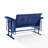 Kutcher 48.75'' Wide Metal Loveseat-162864230