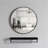 Bhagwanaram Aluminum Framed Round Wall Mirror-1128057856-1128057883