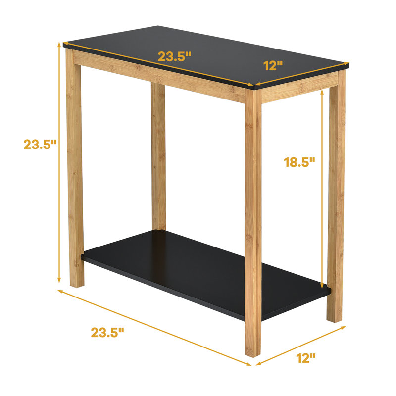 Kahane 23.5'' Solid Wood Top Console Table