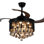Ventilateur de plafond 4 pales avec lumières DEL Earlie
