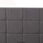 Full Upholstered Platform Bed Frame with Tufted Headboard and Solid Wood Slat Support, Dark Grey-1041940558