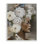  Woman with Floral Headdress White Framed Giclee Art by Carol Robinson