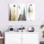 «Geometric Mountain Scene», reproduction sur toile-92760783