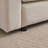 L-shaped Sleeper With In Beige - 2.2 Inch Combination Modular , 3 Cushions, Pillows, Plastic Leg, Comfortable Upholstered Bedroom Furniture Modular, Leg For Garage-1922459398