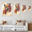 «Cute Puma Floral Art II», peinture sur toile-1609747937-1609747938