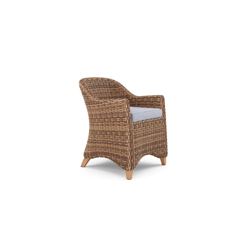 Truss Outdoor Teak Dining Armchair