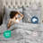 Bed-in-a-Bag Pinch Pleat Comforter Set with Bed Sheets & Down Alternative Pillows-115707306-115707303