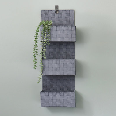 JVL Fabric Decorative Basket