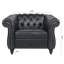 Fauteuil d'appoint l 39 po Chesterfield-975843277