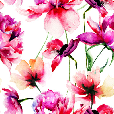 Motif de fleurs Haussman