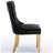 Tufted Solid Wood Contemporary Velvet Upholstered Dining Chair with Golden Stainless Steel Plating Legs,Nailhead Trim,Set of 2-2091873321-2091873320