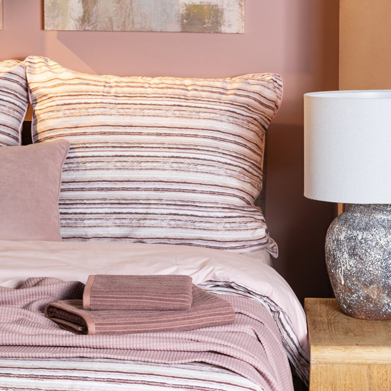 Striped Duvet Cover Set with Pillowcases