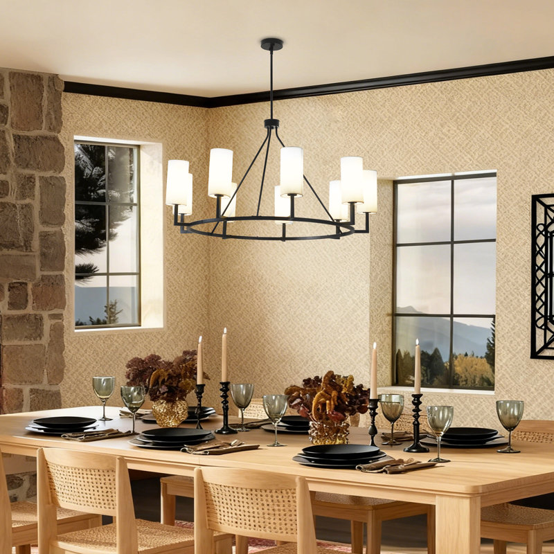 Lustre 9 lumières pour salle à manger