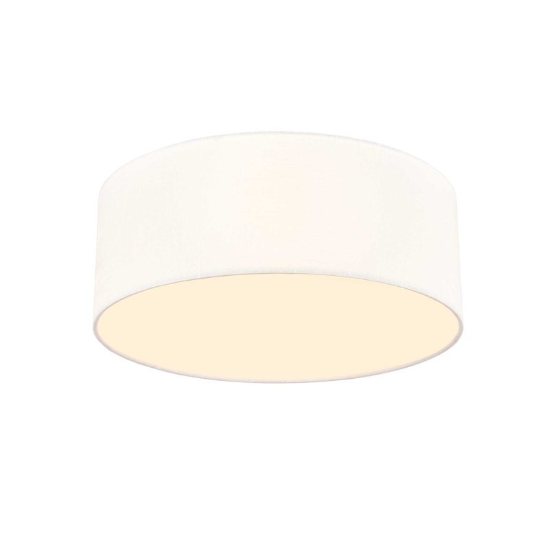 Sousan Cotton Flush Mount, 7.2cm H x 16cm W x 16cm D