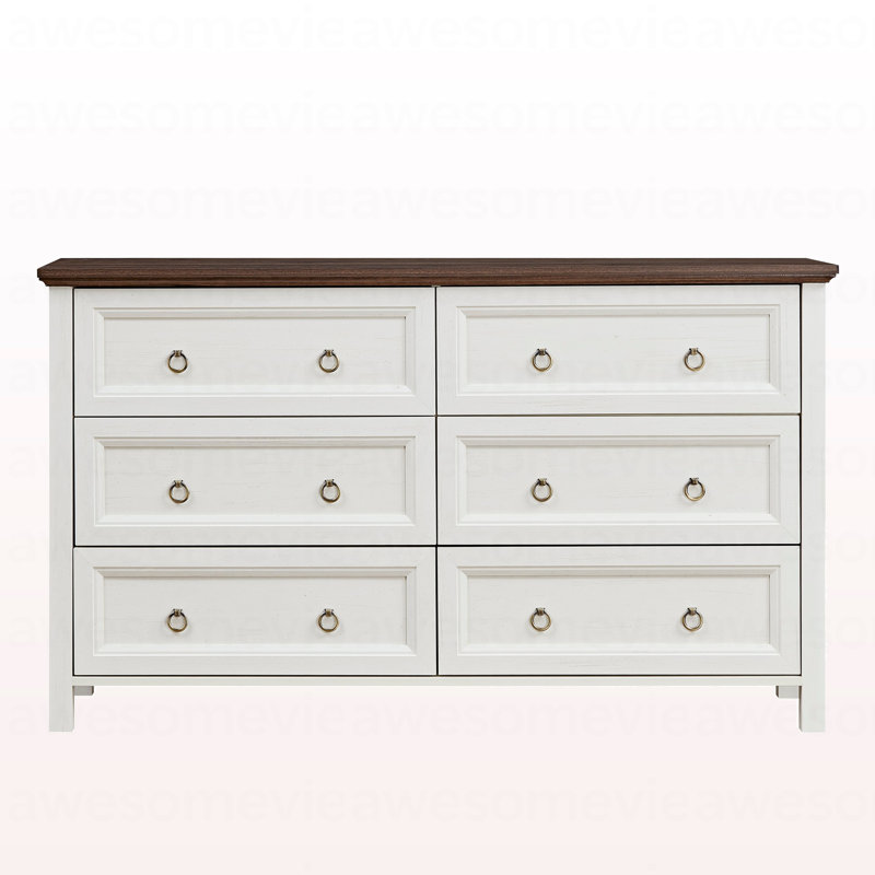 Commodes à 5 tiroirs Farmhouse pour chambre à coucher, commode haute rustique en bois, organisateur de commode pour chambre à coucher, salon, couloir