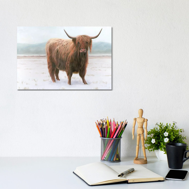 King Of The Highland Fields by James Wiens - Wrapped Canvas Print, 20.32 cm H x 30.48 cm W