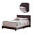 Clu Faux Leather Upholstered Full Panel Bed Brown-39758391-28453077