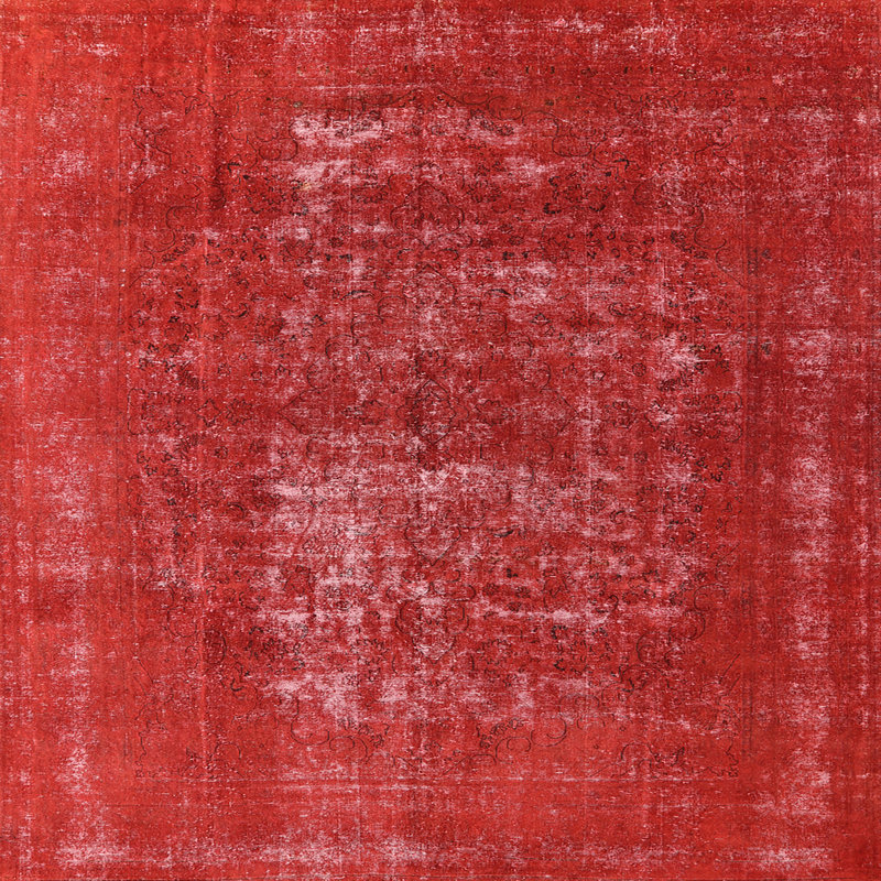 Oriental Indoor Rug, Square 5'