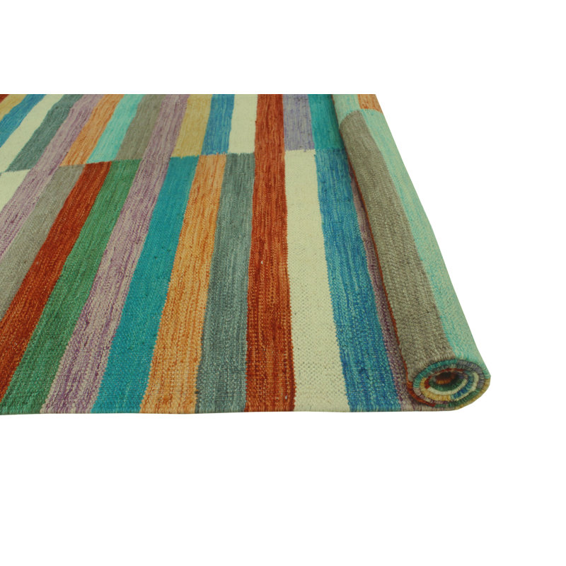 Bradley-Joe Wool Striped Indoor Rug