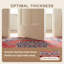Tapis Myrtle Traditional Medalle de style persan, bleu marine, orange, or, vert, crème, ivoire, lavable à la machine, antidérapant, à poils courts, idéal pour l'intérieur et l'extérieur, adapté aux animaux de compagnie, pour salon, chambre, salle à manger, entrée, couloir, bureau-646703463