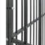 Veasley 100cm H Galvanised Steel Exercise Pen