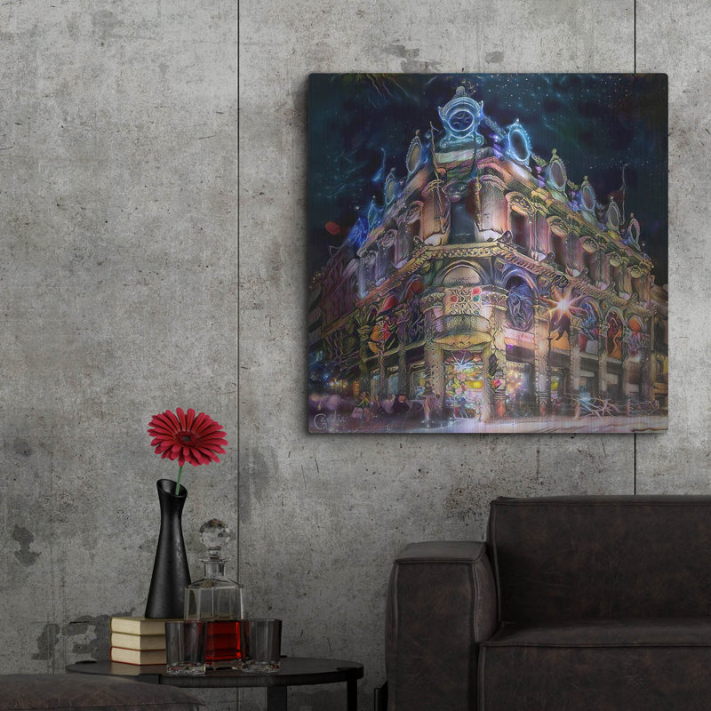 «Mexico Estanquillo Museum» par Pedro Gavidia, H 36 po x l 36 po
